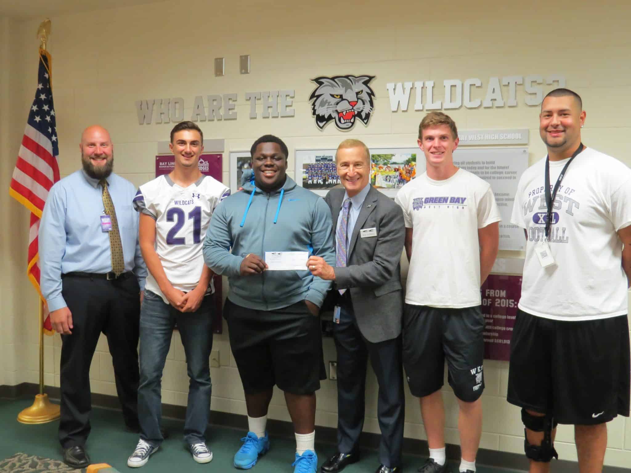 Camera Corner Connecting Point awards green bay west high school