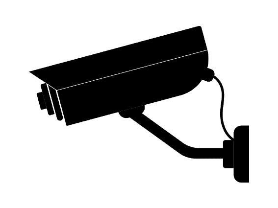 camera corner connecting point security